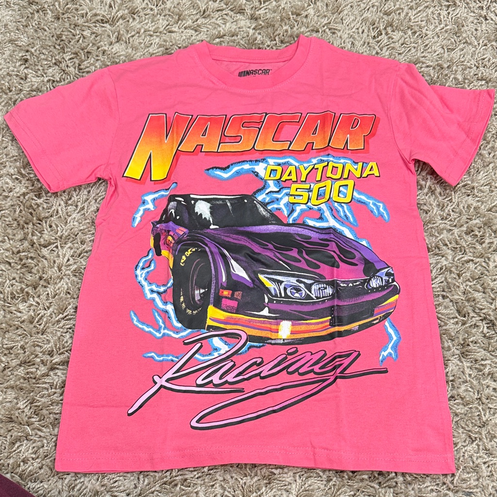 Nascar Daytona 500 Pink Graphic TShirt Nascar Daytona 500 Pink Graphic TShirt